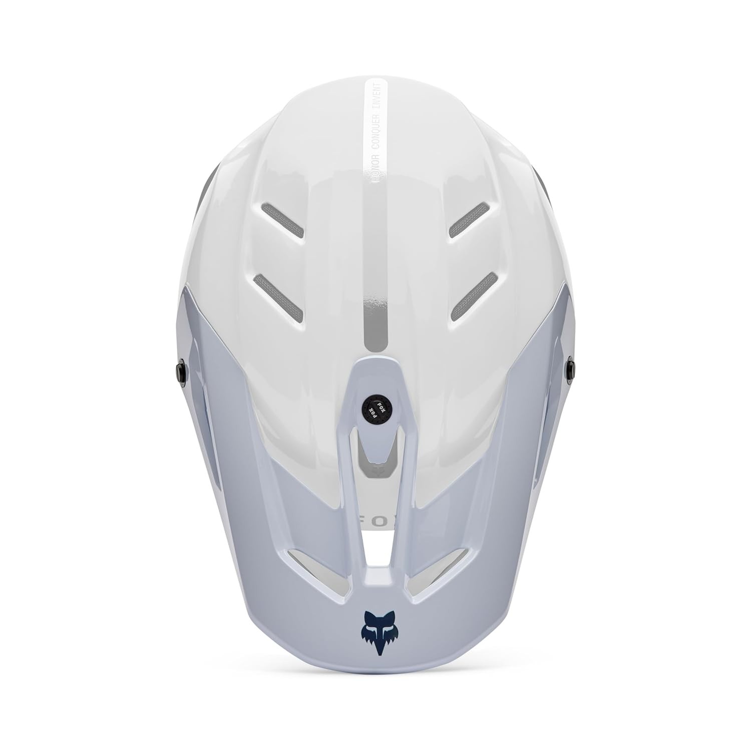 Capacete Fox Racing V3 RS Motocross/Dirt Bike - Proteção e Estilo Fantasma Branco (GG/2GG)