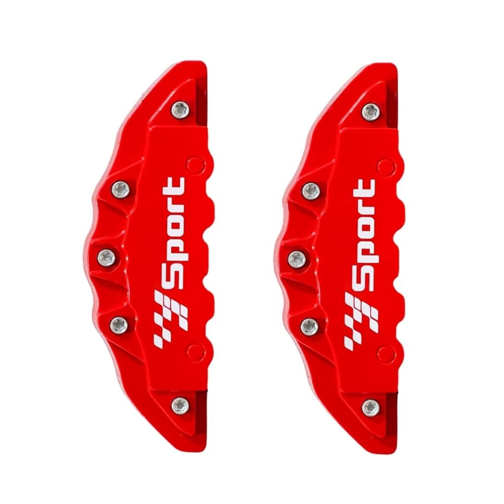 Kit 2 Capas Pinça de Freio Esportivas - Upgrade Visual e Proteção para seu Carro