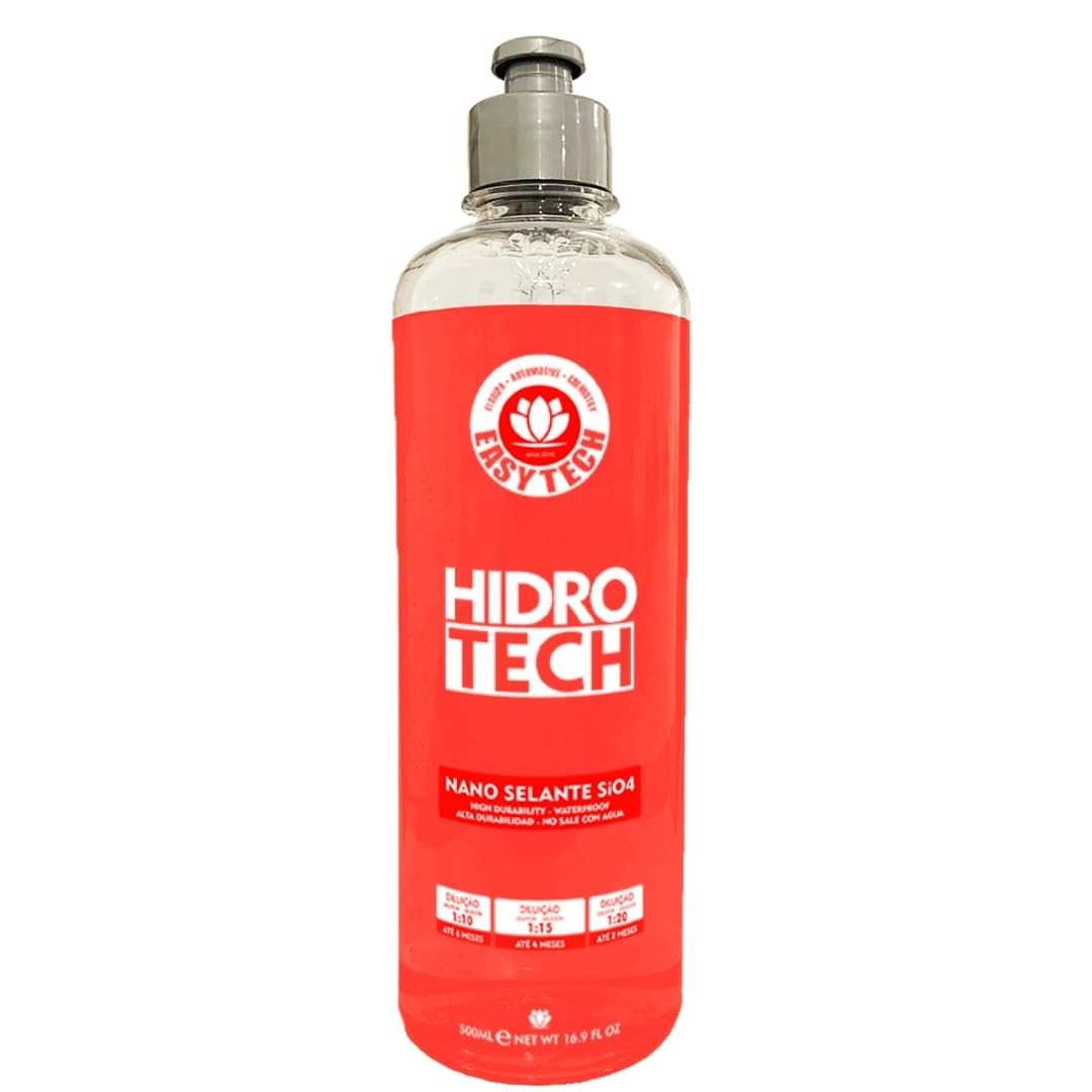 Nano Selante de Pintura Concentrado Hidrotech 500ml - Brilho e Proteção Profunda para seu Automóvel