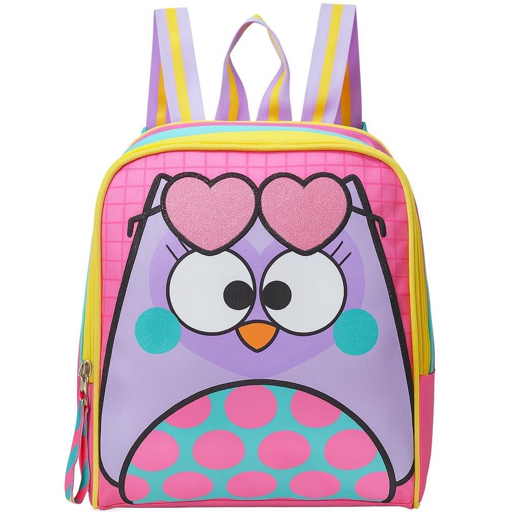 Lancheira Infantil Bubu e as Corujinhas com Glitter - Estilo e Diversão nas Refeições