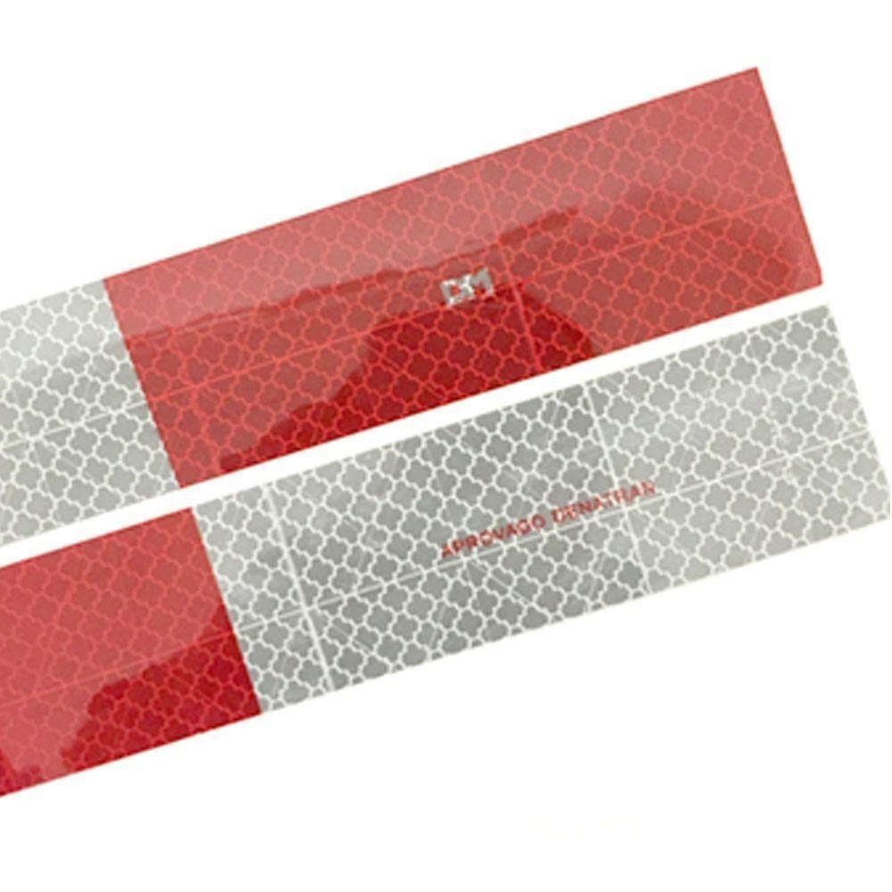 Kit 15 Faixas Refletivas DM 3M para Caminhão e Ônibus - Segurança e Visibilidade Essenciais