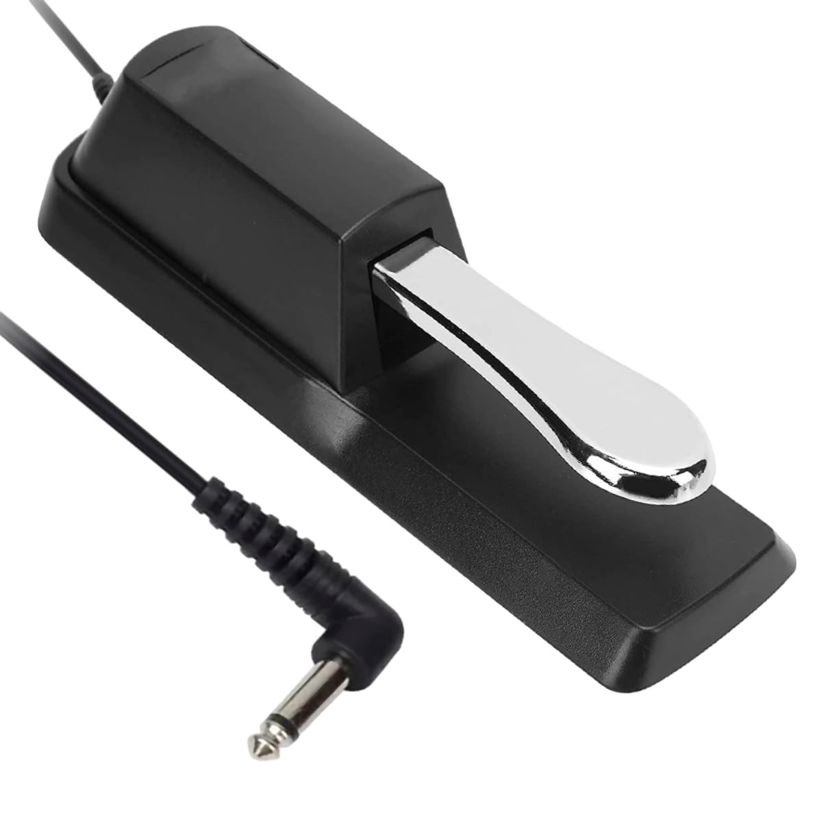 Pedal Sustain Universal para Teclado e Piano: Compatível com Kurzwei, Yamaha, Roland, Casio e Mais!
