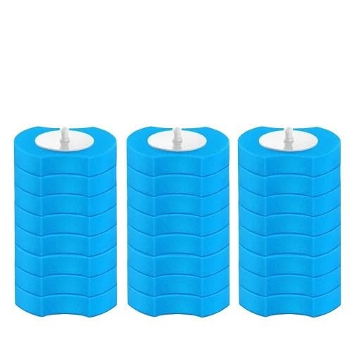 Kit 8 Refis para Escova de Vaso Sanitário e Banheiro - Resistente e Higiênico