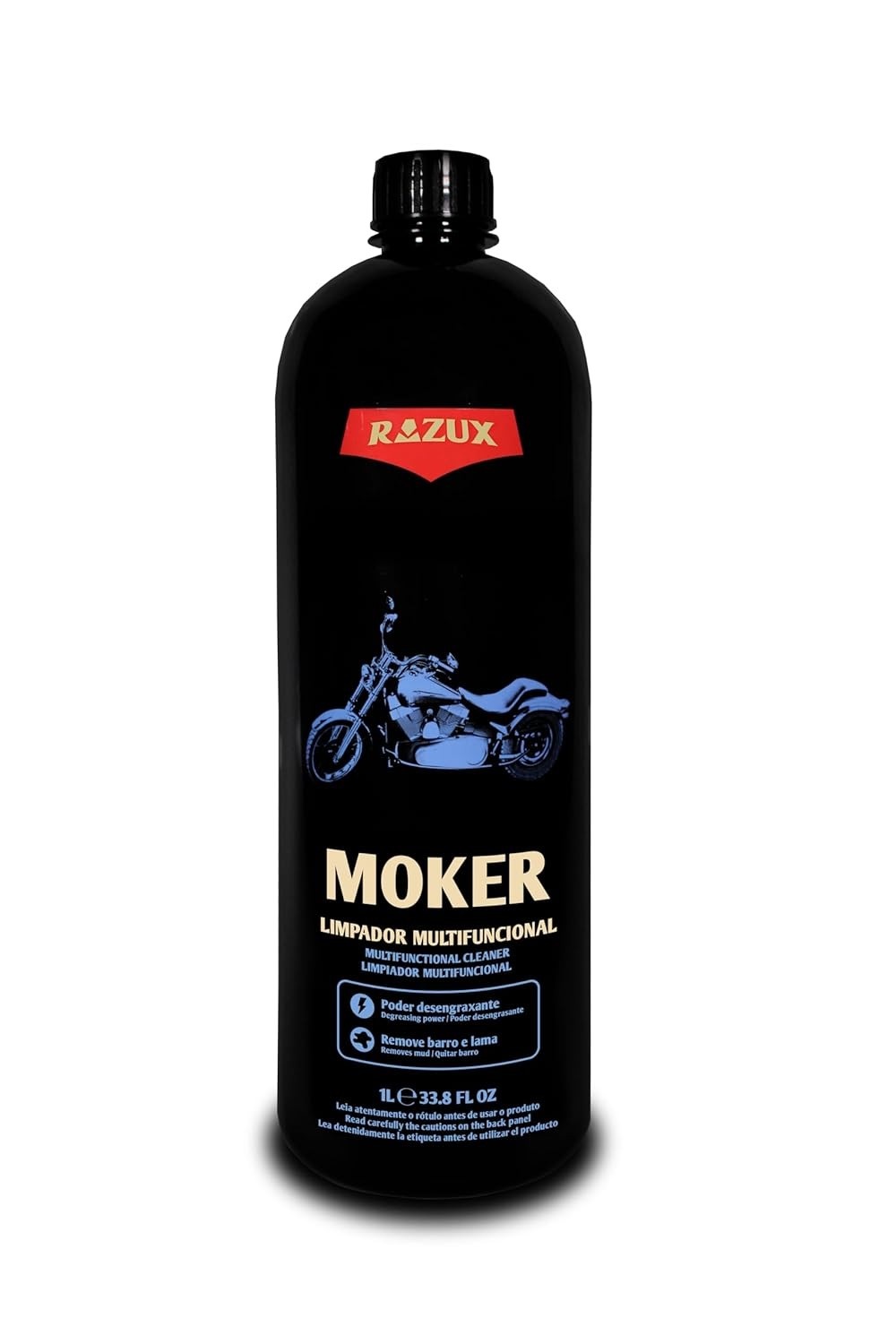 VONNIX Moker 1L: Limpeza Profissional e Segura para Sua Moto