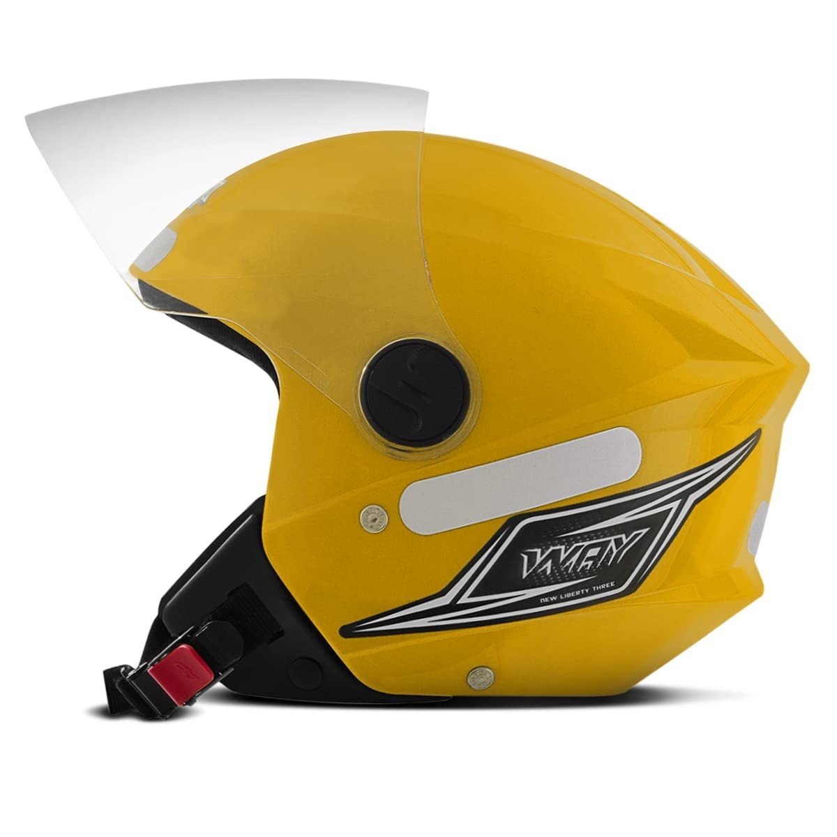 Capacete Mixs Way Aberto Amarelo 56: Segurança e Estilo para Seu Rolê!