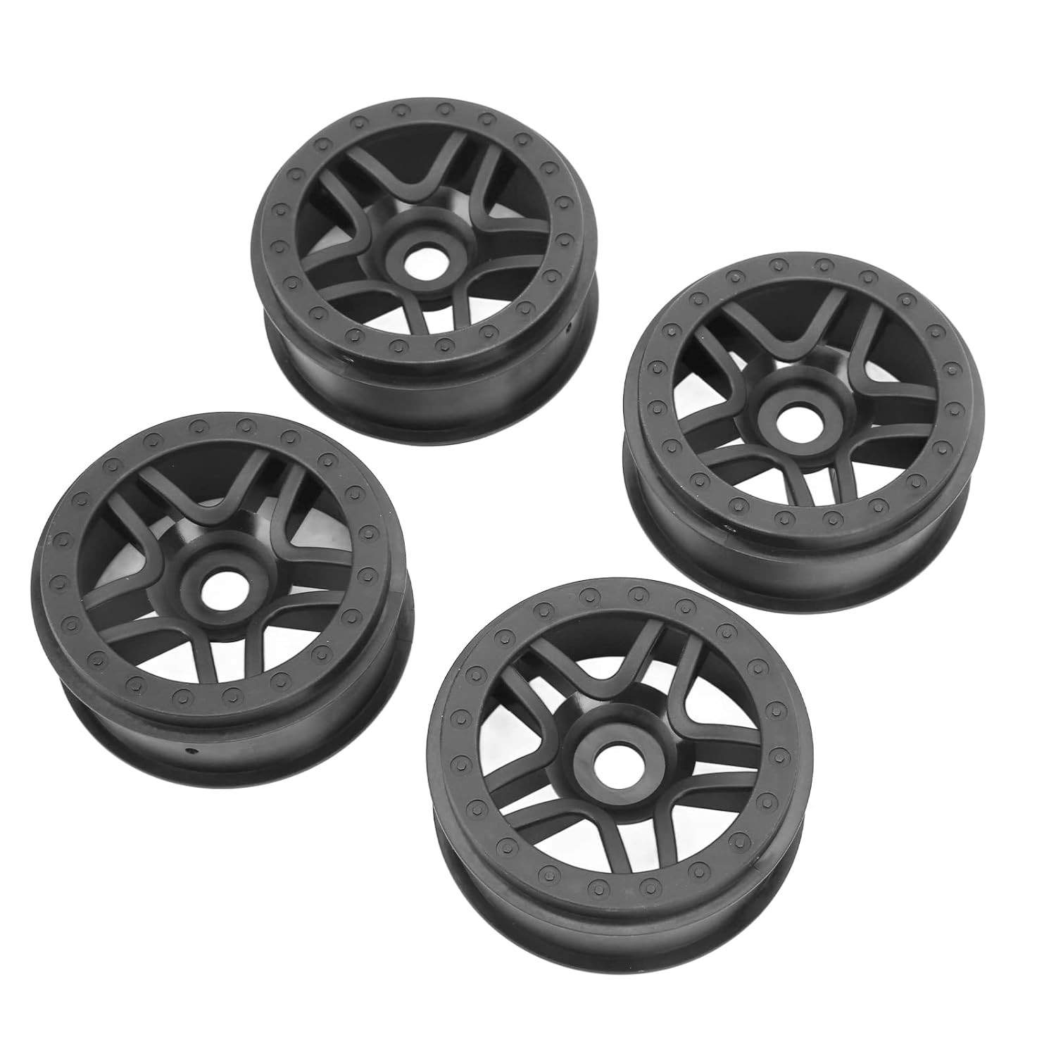 Aros de Roda Domary Slash 2/4WD: Performance e Estilo para seu Carro RC 1/10 (Preto)
