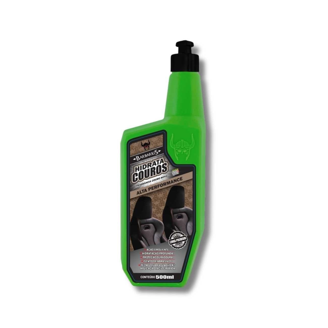 Hidrata Couros Barbarius 500ml: Revitalize e Proteja Seus Bancos de Couro