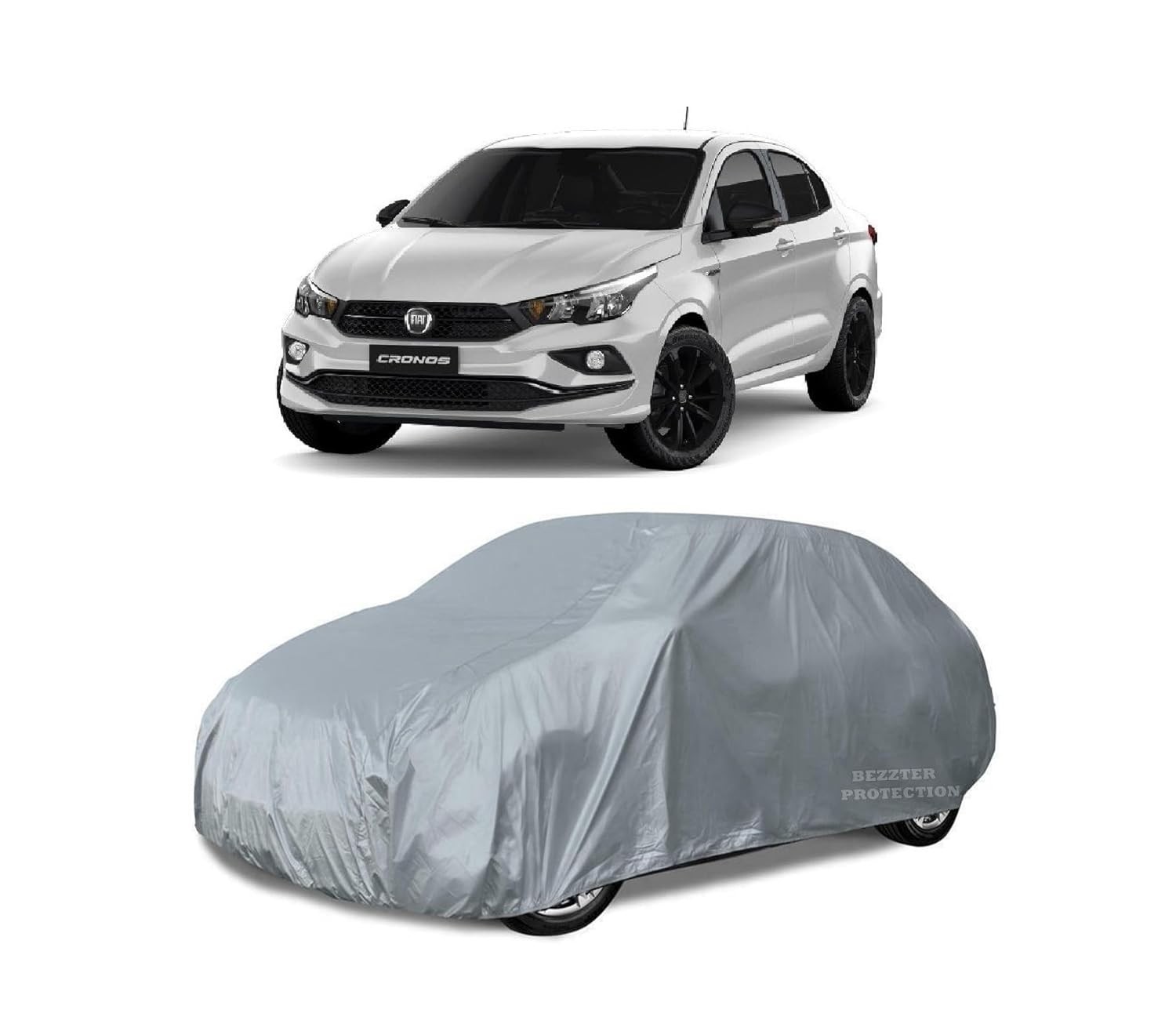 Capa Automotiva Bezzter 100% Impermeável para Fiat Cronos: Proteção Total Contra Sol, Chuva e Riscos
