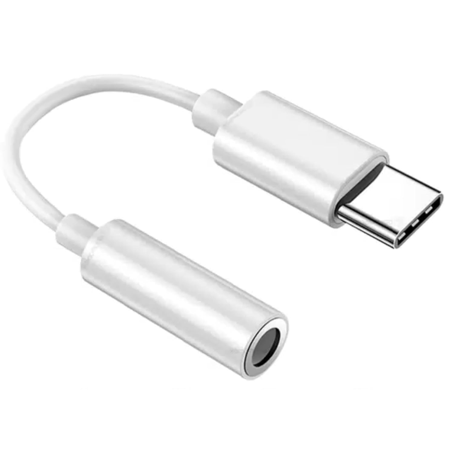 Adaptador USB-C para P2/P3 3.5mm com Chip DAC: Som Cristalino e Microfone Perfeito para Seu Celular
