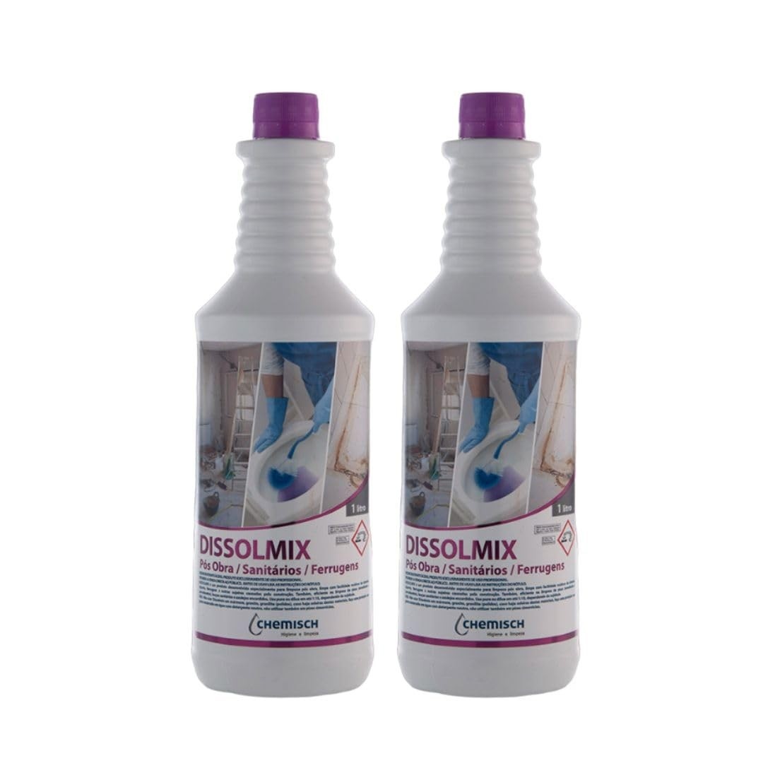 Limpa Vasos Sanitários Dissolmix 2L - Remove Sujeiras e Encardido com Poder de Limpeza Profundo