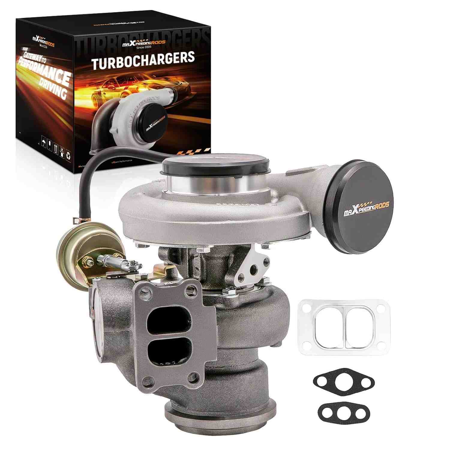 Turbocompressor maXpeedingrods para Caterpillar 3126/3126B/3126E (1998-2010) - Potência e Desempenho Renovados