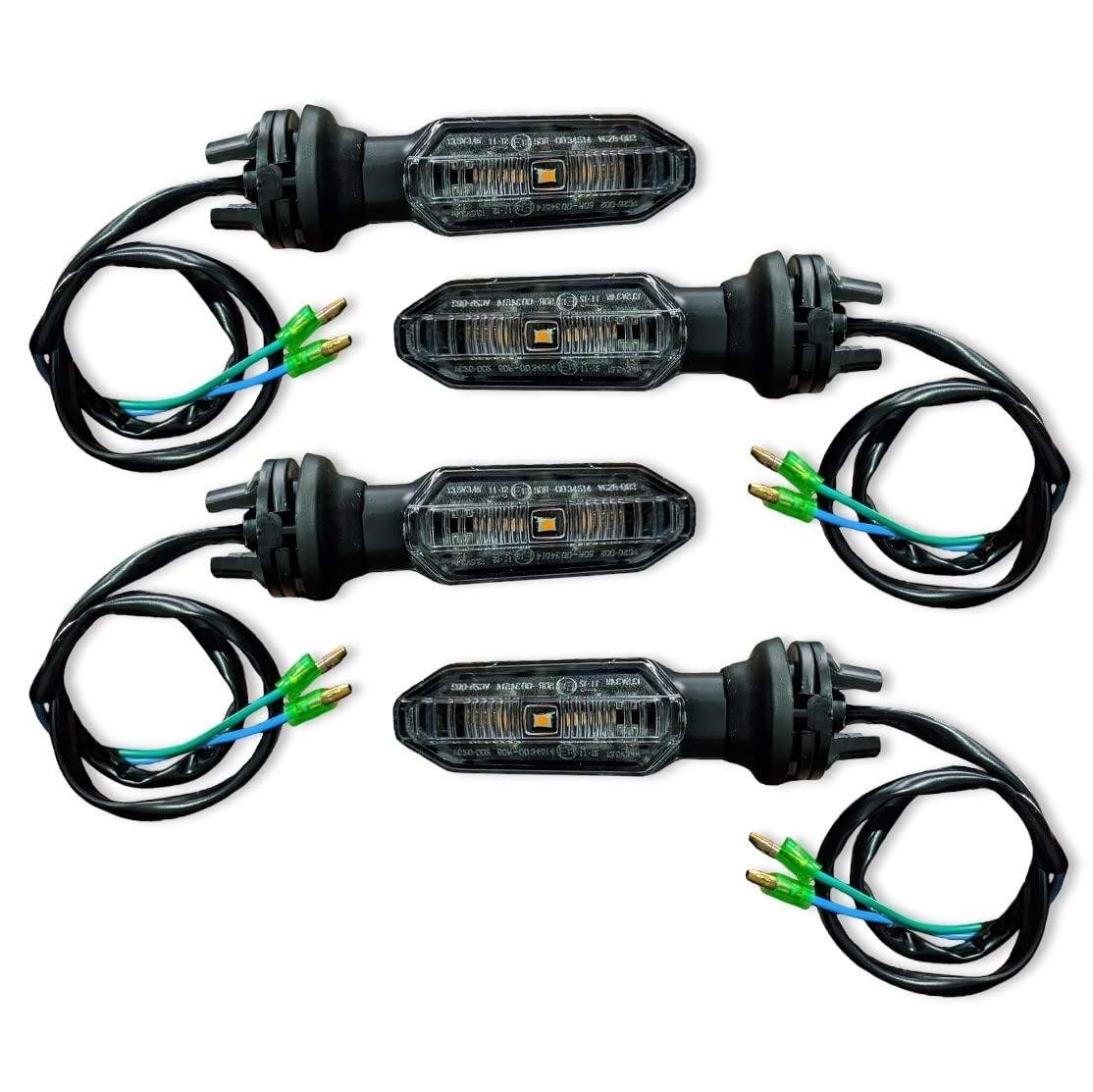 Kit 4 Pisca Seta LED Cristal Cb Twister 250 XRE 300 - Ano 2022 e Compatíveis