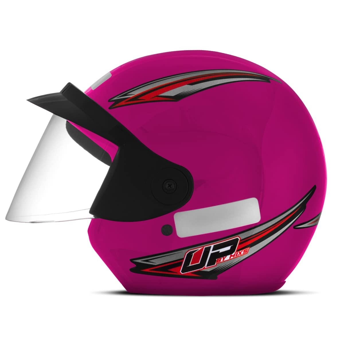Capacete Mixs UP Rosa Aberto: Segurança e Estilo para Você Pilotar!
