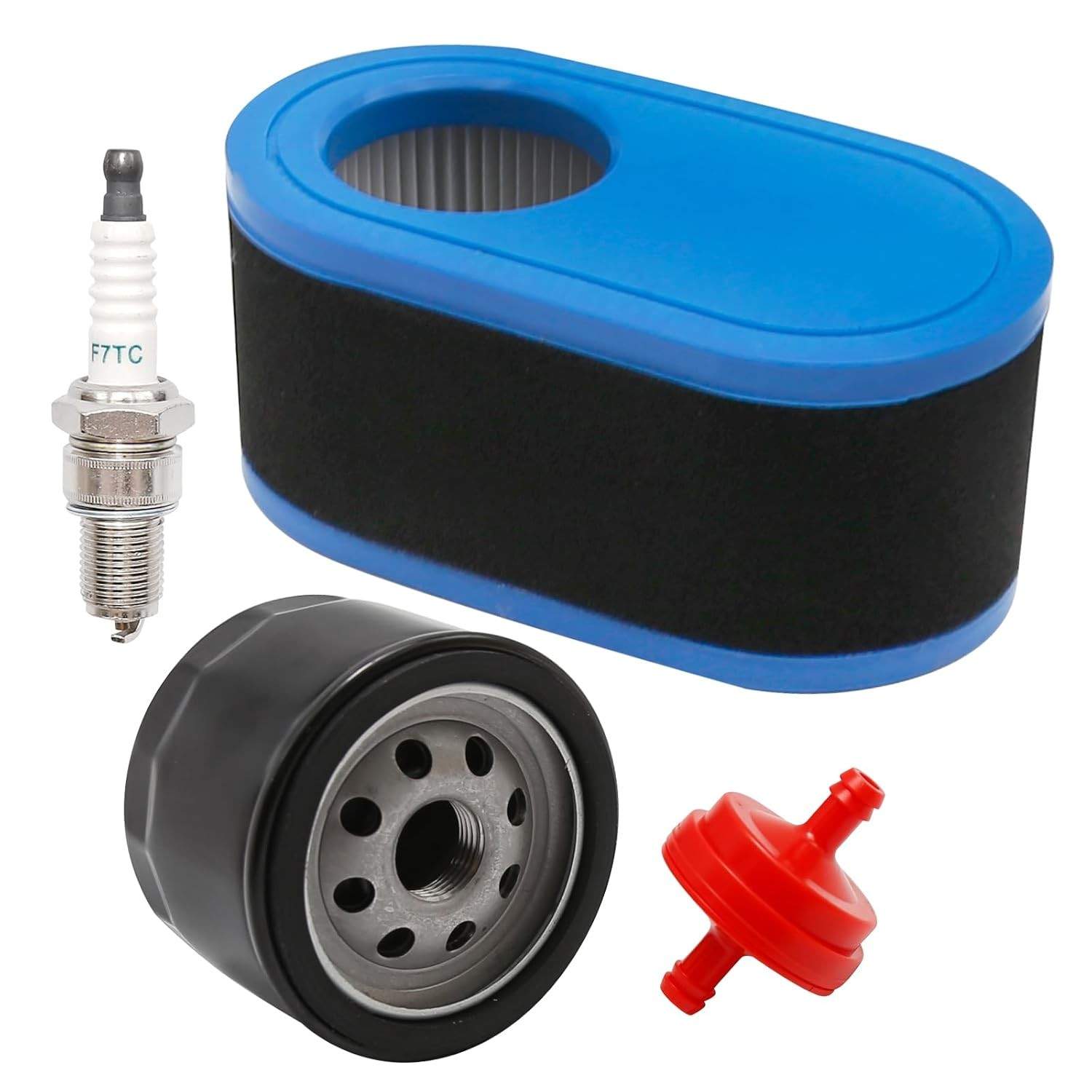 Kit Completo Filtro de Ar, Óleo, Vela e Combustível para Craftsman Powermore 420CC