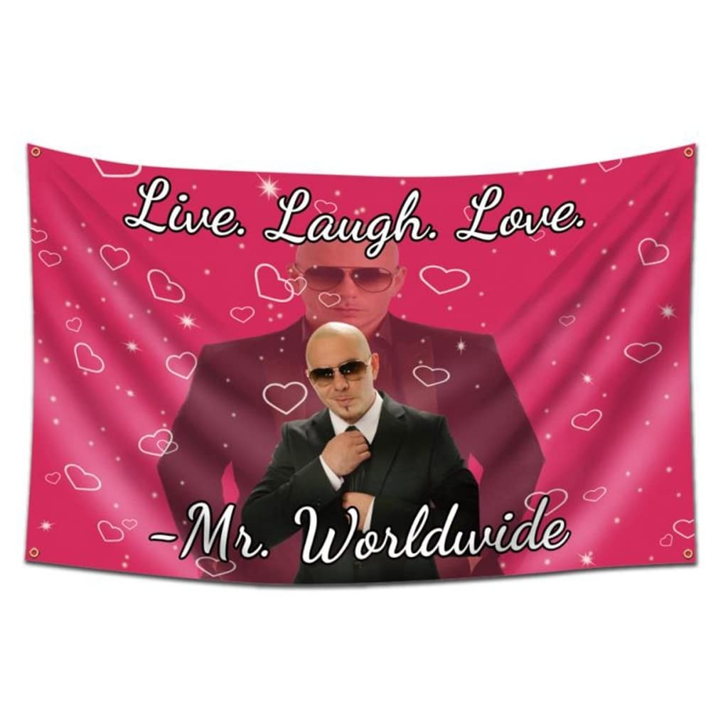 Bandeira Decorativa Live Laugh Love 9,5 x 1,5m - Estilo Moderno para Quarto e Sala