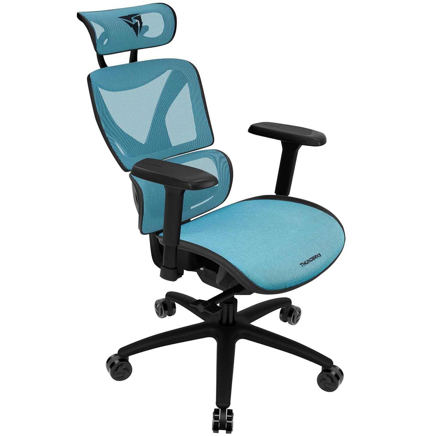 Cadeira Ergonômica XTC Chroma Azul/Preto ThunderX3 - Conforto e Estilo para seu Setup