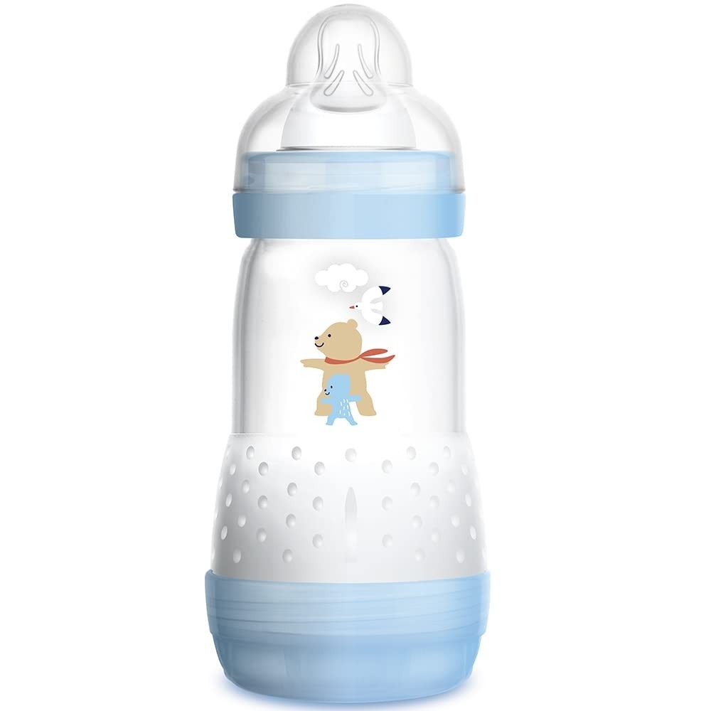 Mamadeira MAM First Bottle Easy Start 260ml Rinoceronte - Anti-Cólica e Auto-Esterilizável