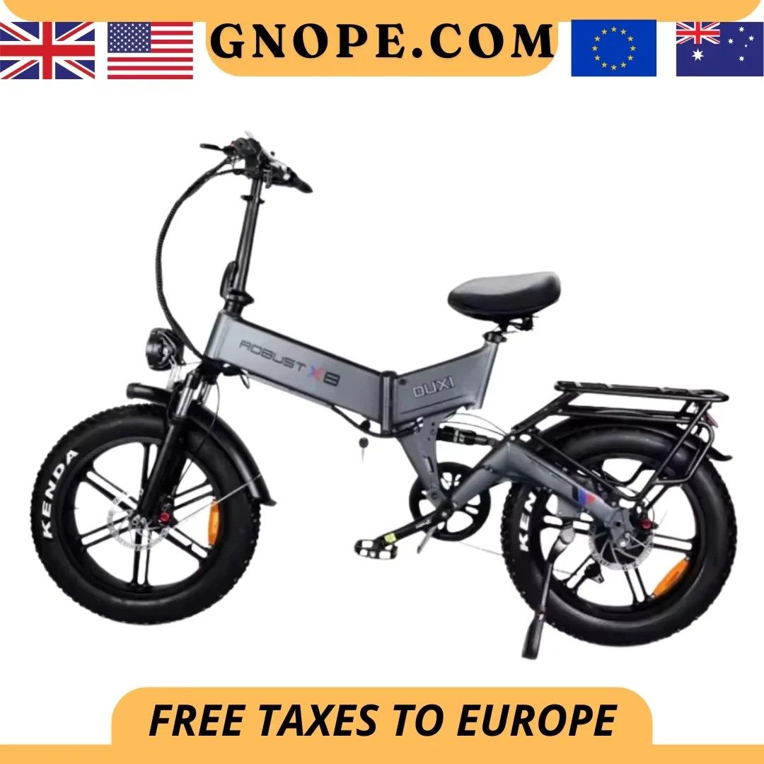 Ebike 1000W: A Fatbike Elétrica Potente!
