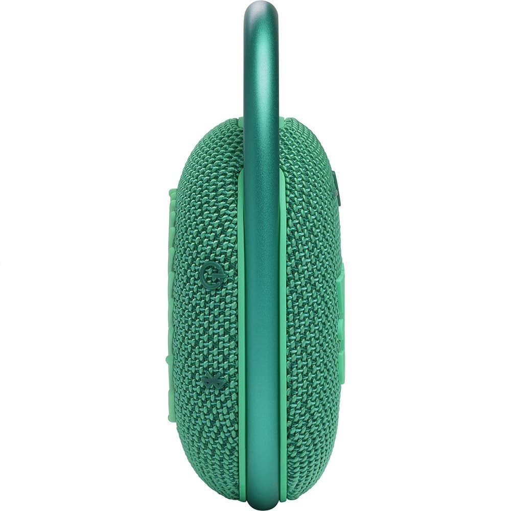 JBL Clip 4 Eco: Caixa de Som Bluetooth Ecológica, à Prova d'Água e com 10h de Bateria - Verde Vibrante