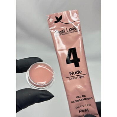 Real Love: Alongamento de Unhas Duradouro + Pote Eco