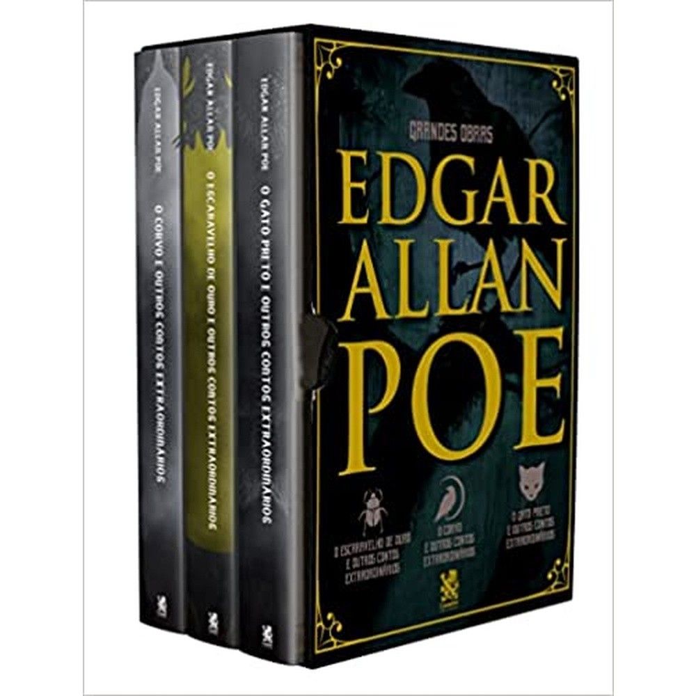 Edgar Allan Poe: Box com 3 Obras Essenciais