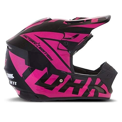 Capacete Motocross Th1 Factory Edition Azul/Amarelo - Segurança e Estilo para suas Aventuras Off-Road