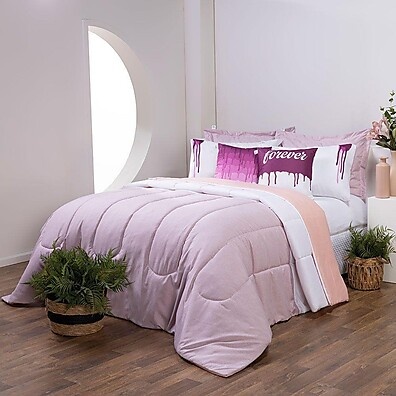 Edredom Casal King Colorful: Conforto e Estilo!