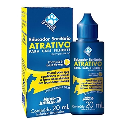 Educador Sanitário Atrativo Good Pet: Como Ensinar Seu Cão com Aroma de Mel