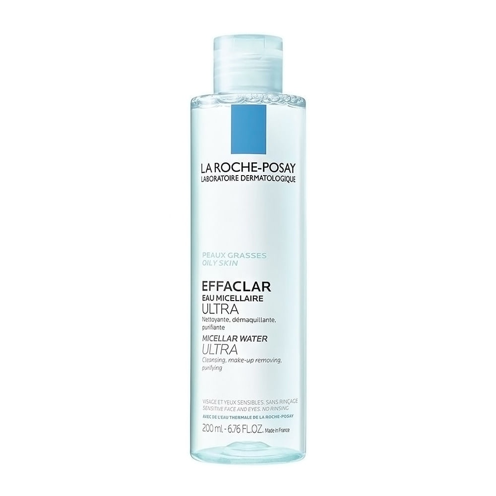 Effaclar Ultra La Roche-Posay: Solução Micelar Demaquilante 200ml