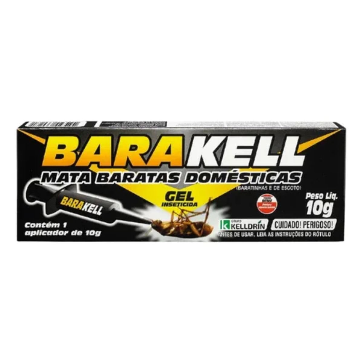 Barakell Gel Mata Baratas 10g - Elimine Baratas com Eficácia e Segurança
