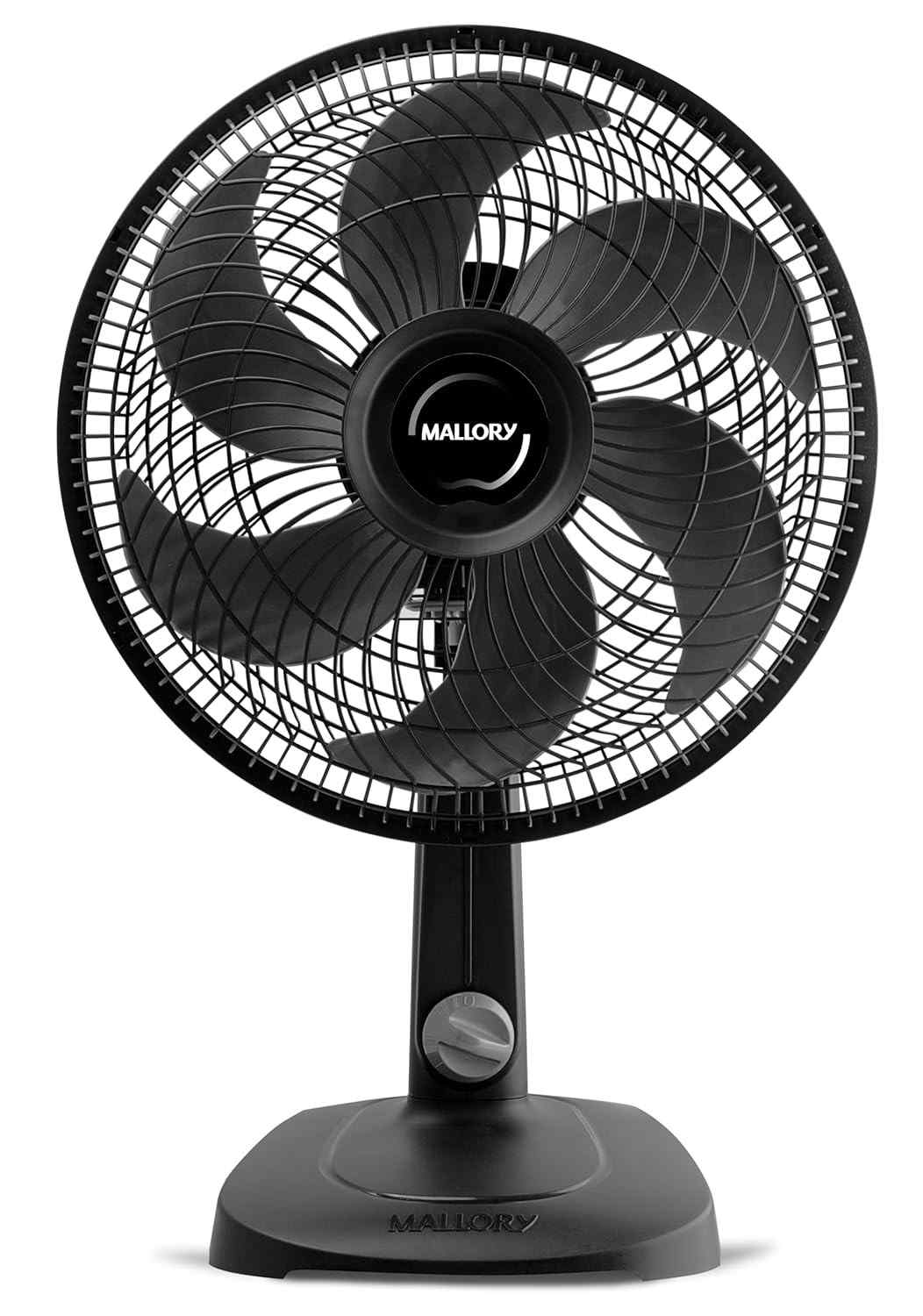 Ventilador de Mesa Mallory Turbo Compact 30cm | Silencioso, 6 Pás, Oscilação e Eficiência Energética A
