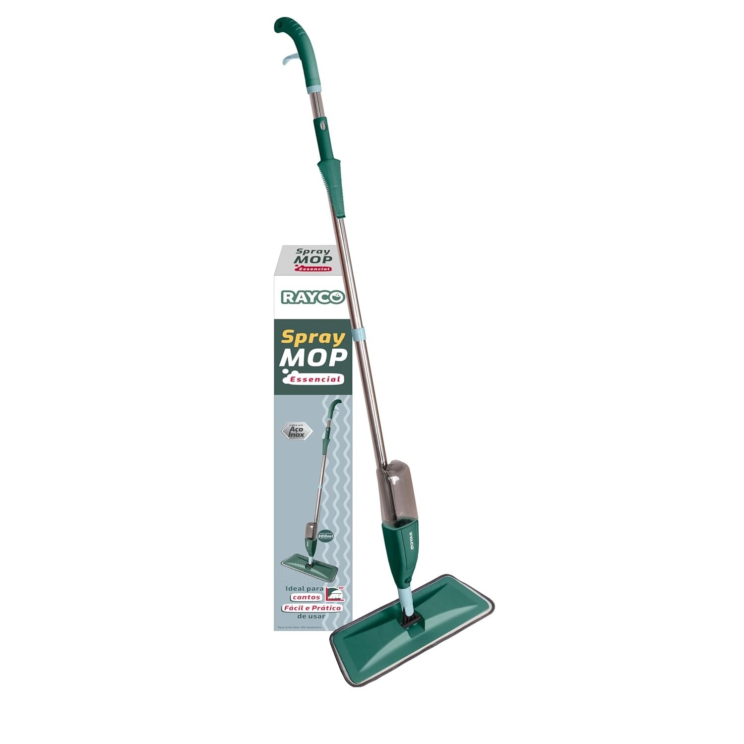 Rayco Mop Spray Essencial - Limpeza Inteligente e Eficiente para Todos os Pisos