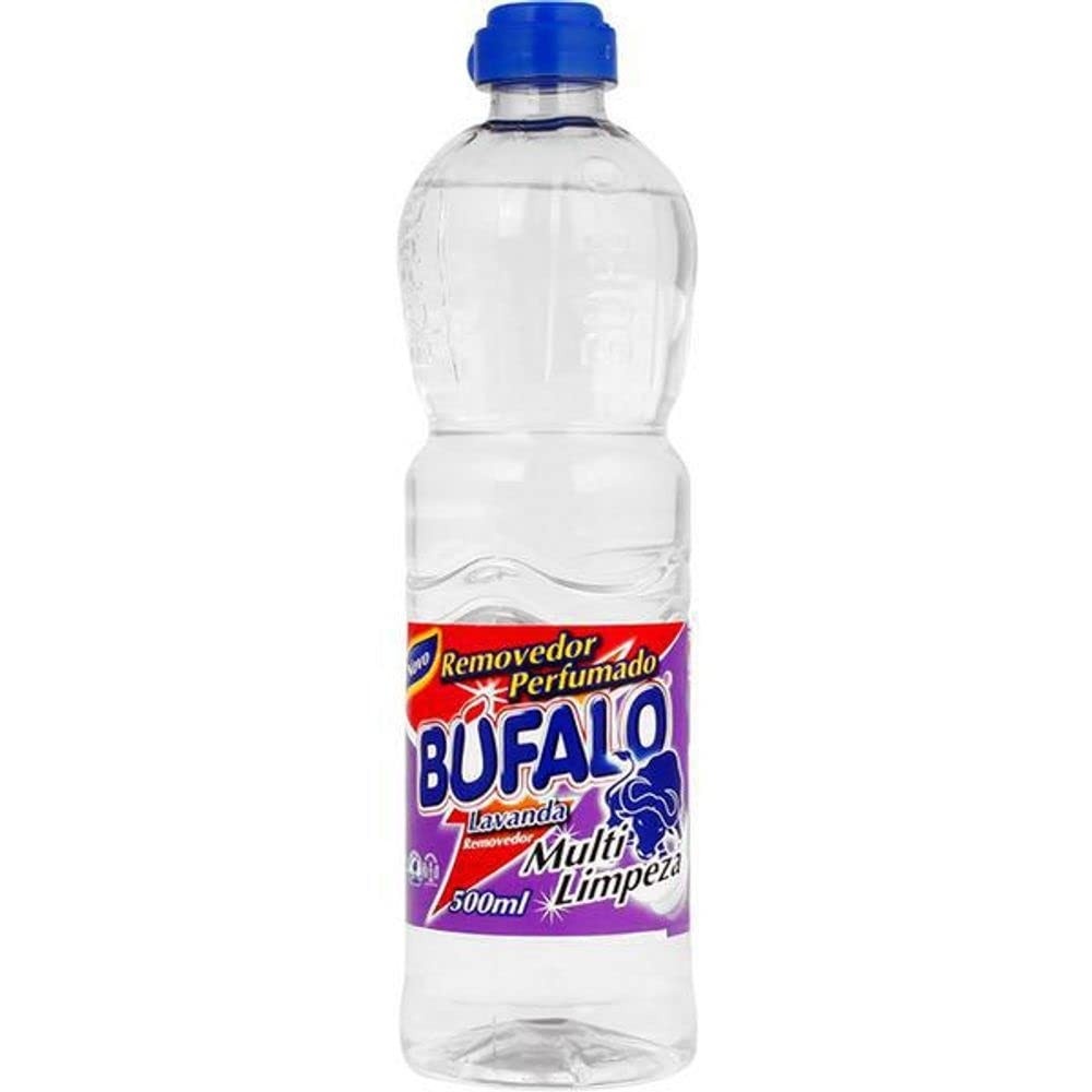 Removedor Perfumado Búfalo 500ml Lavanda - Limpeza Eficiente com Fragrância Refinada