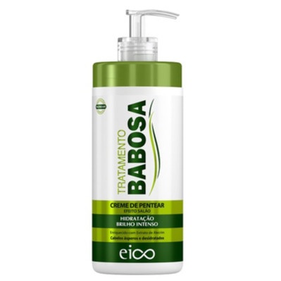 Eico Babosa: Creme de Pentear Anti-Frizz e Hidratação