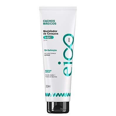 Eico Cachos Mágicos Leave-in 250ml: Modelador de Crespos 4ABC
