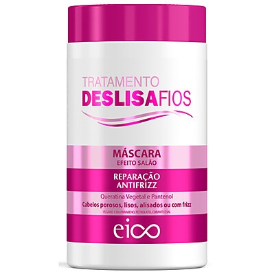 Eico Deslisa Fios: Máscara Hidratante Antifrizz 1kg
