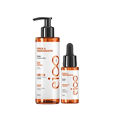 Eico Força & Crescimento: Fluído + Booster Anti-Quebra