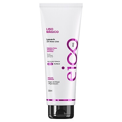 Eico Liso Mágico Leave-in 200ml: Hidratação, Proteção e Lisos Perfeitos