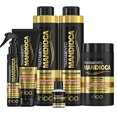 Eico Mandioca: Cabelos Fortes e Radiantes