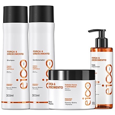Eico Pro Força: Kit Crescimento Capilar Completo
