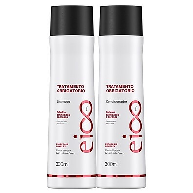 Eico: Shampoo e Condicionador Poderosos 300ml