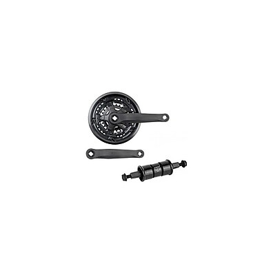 Eixo Central Salva Quadro: Pedivela Triplo Bike