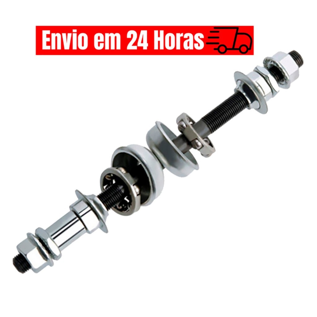 Eixo Traseiro Bike 175mm: Completo e Durável