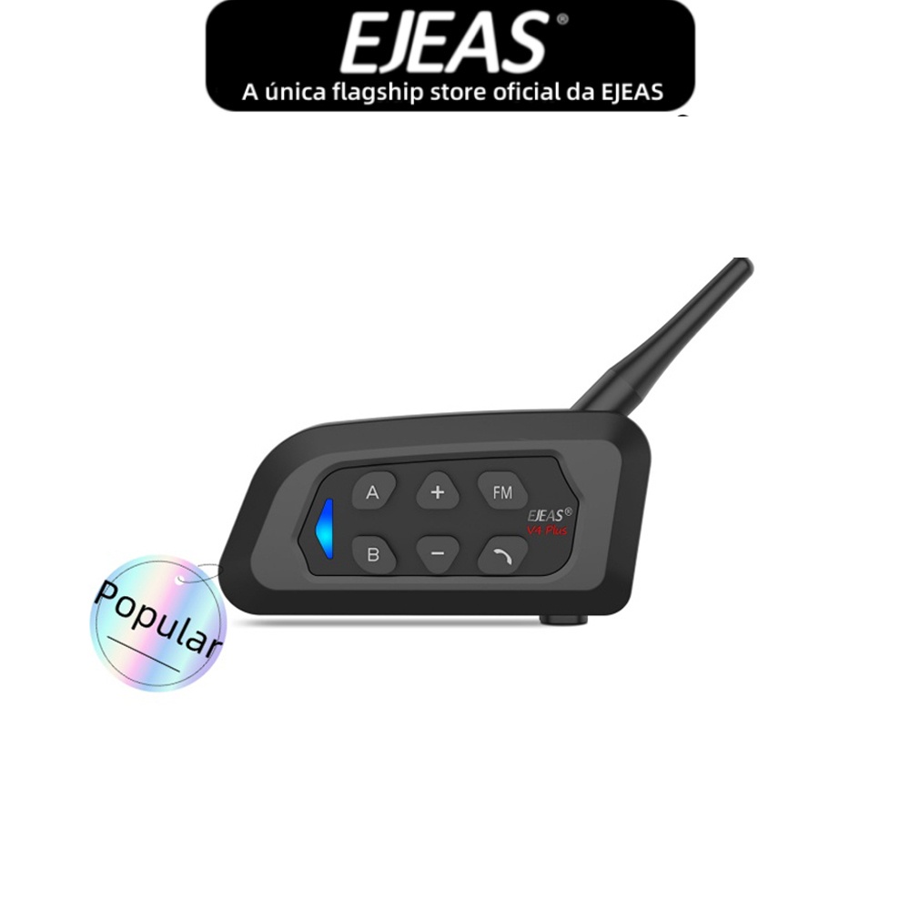 EJEAS V4C Plus: Intercom Bluetooth para 4 Pilotos