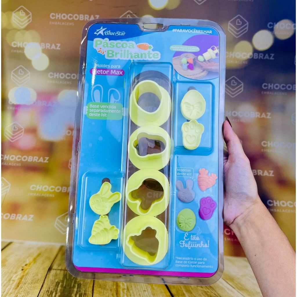 Ejetor Max Blue Star: Crie Doces 3D Incríveis!