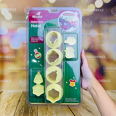 Ejetores Max NATAL: Crie Doces 3D Incríveis!
