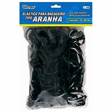 Elástico Aranha 70x90cm: Fixe Tudo com Segurança!