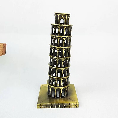 Torre de Pisa Miniatura: Decore com Elegância!