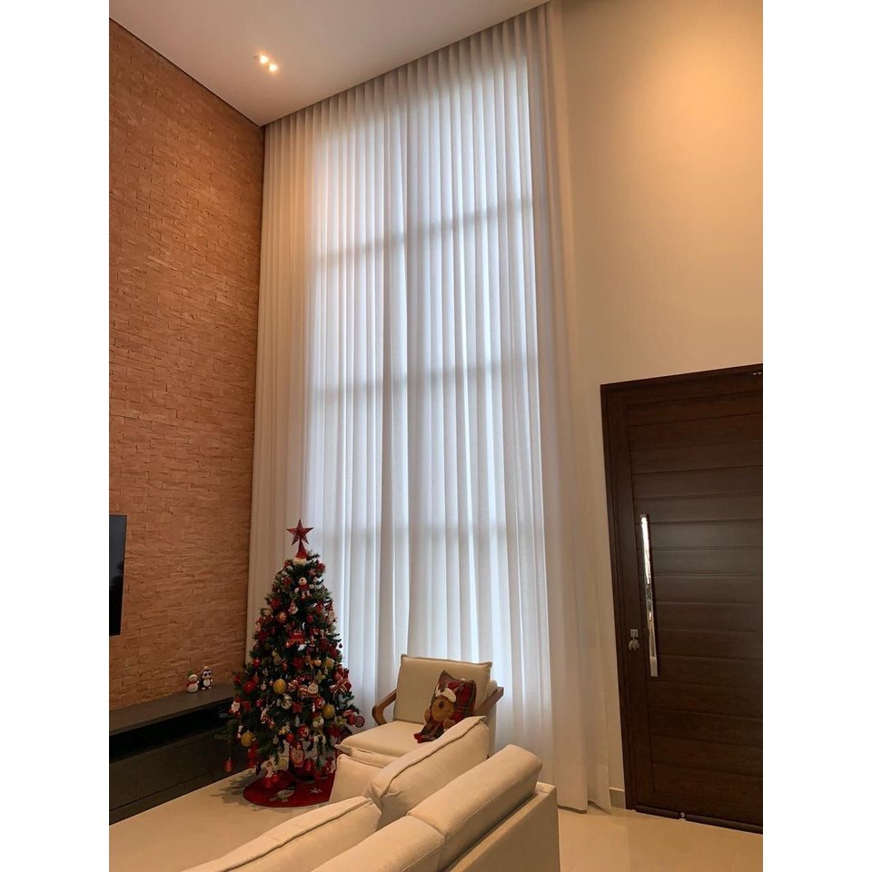 Cortina Wave Sob Medida 6m x 4m: Leveza e Elegância