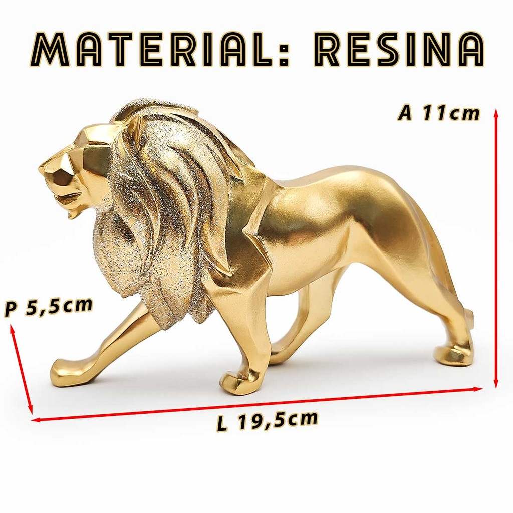 Estátua de Leão: Decore com Poder e Elegância